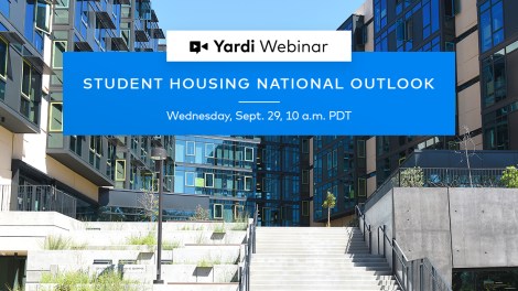 Yardi Matrix Student Housing National Outlook Fall 2021