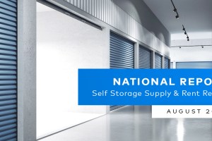 National Self Storage Market Report August 2021