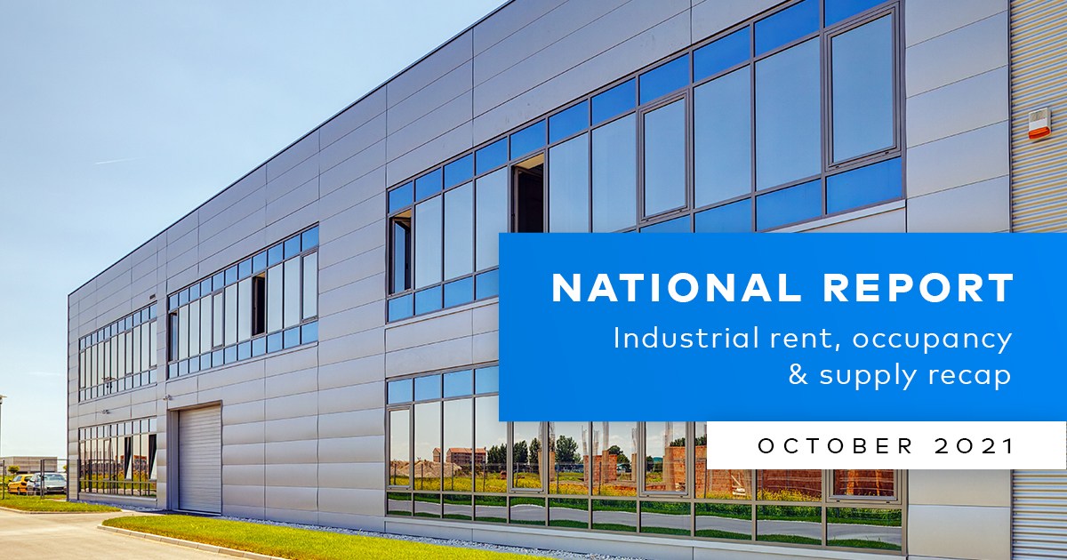 Industrial Real Estate Market Trends – October 2021 - Yardi Matrix Blog