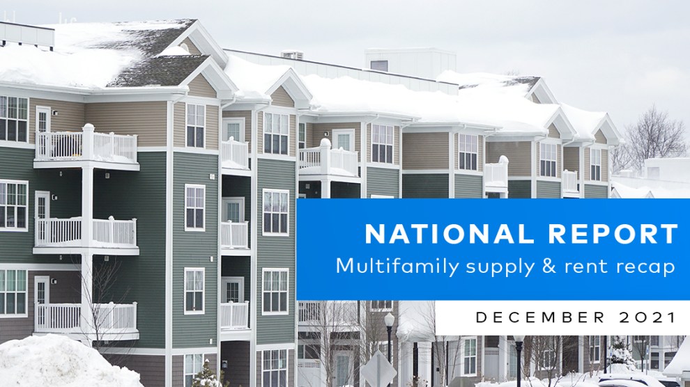 National Multifamily Market Report December 2021