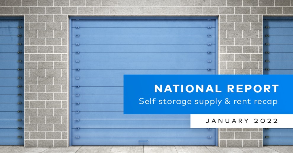 Yardi Matrix National Self Storage Monthly Report
