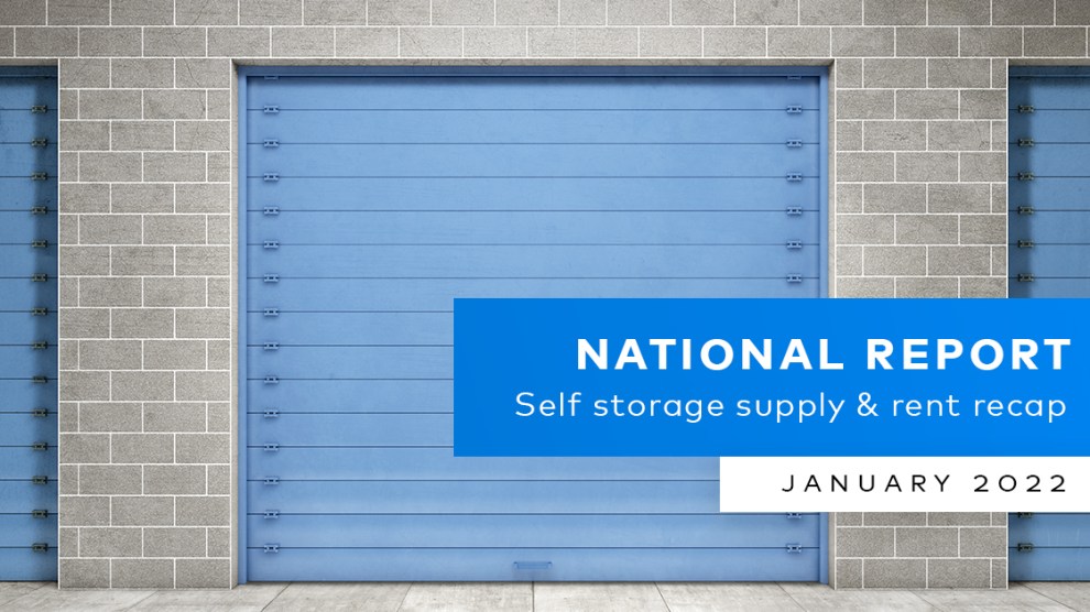 Yardi Matrix National Self Storage Monthly Report