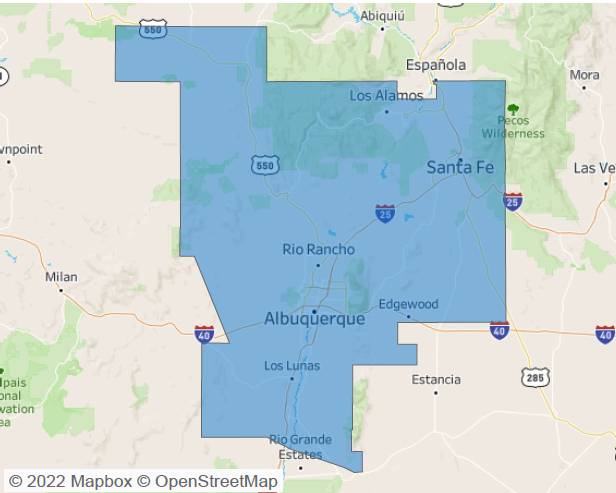 Albuquerque-Map
