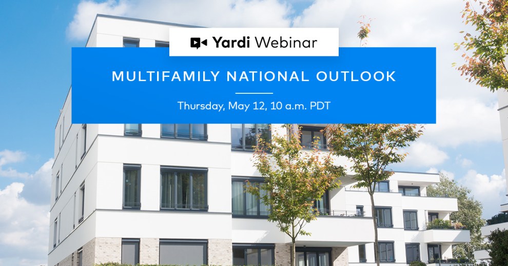 Yardi Matrix Multifamily National Outlook Webinar - Spring 2022
