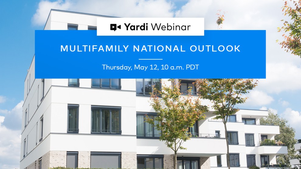 Yardi Matrix Multifamily National Outlook Webinar - Spring 2022