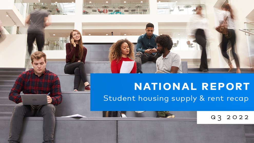 Student Housing Continues Outstanding Performance, Yardi Matrix Reports