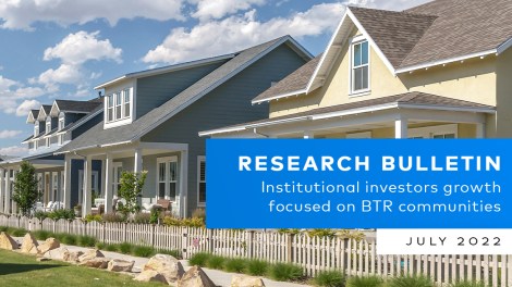 Institutional Investment in Single Family Rentals is on the Rise