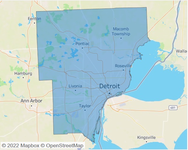 Detroit Market Map