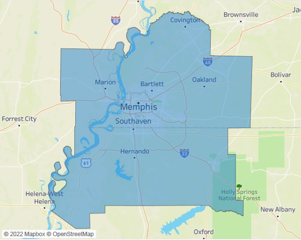 Memphis Multifamily Market Map