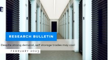 Self Storage Investment Dropped in Q4 2022