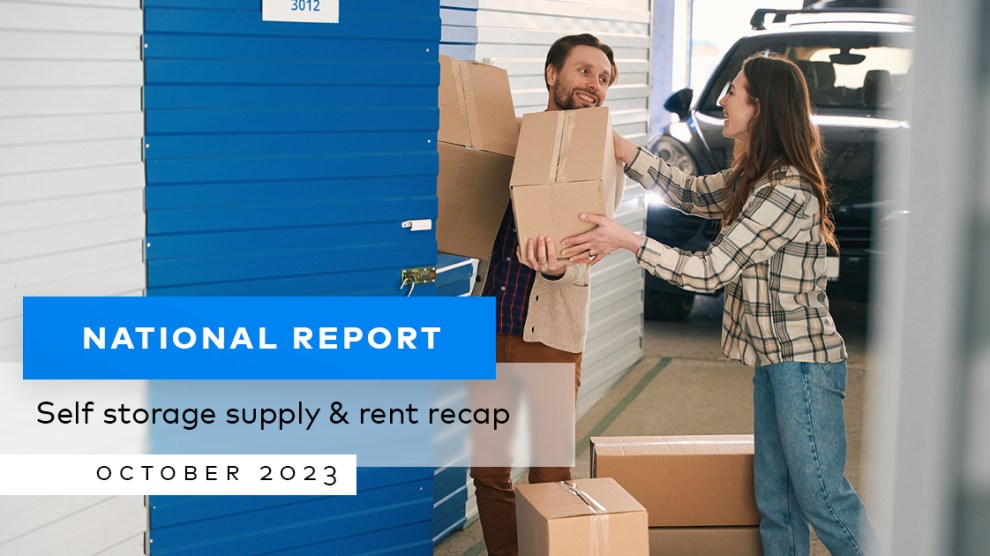 Annual Self Storage Street Rate Growth Stayed Negative in September