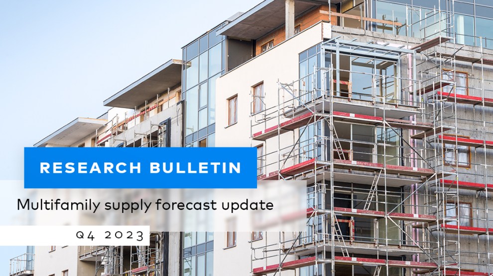 Multifamily Uptick in Construction Completions for 2024-2025
