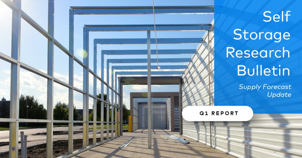 Forecasted Increase in Self Storage Delivery