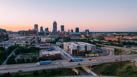 Cover image for the Indianapolis Multifamily Market Report – April 2025