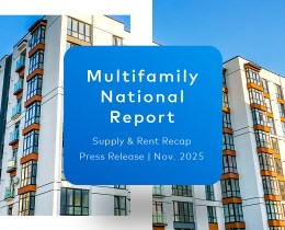 Ongoing U.S. Multifamily Rent Growth Decline