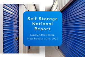 US Self Storage Market Holding Steady as 2025 Closes