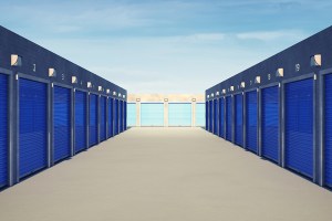 Outdoors storage units