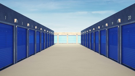 Outdoors storage units