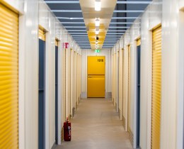 Indoor of self storage facility