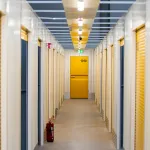 Indoor of self storage facility