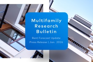 US Multifamily Supply Absorption Drives Rent Forecasts