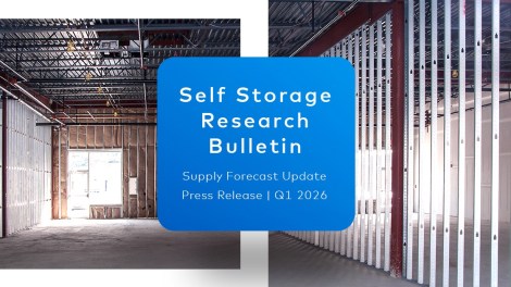 Self Storage Forecast Update Reflects Pipeline Growth in 2025