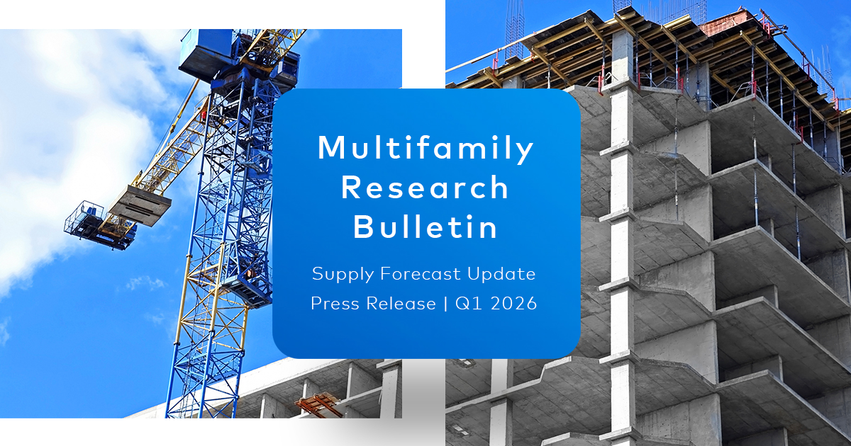 Yardi Matrix Revises 2026-28 U.S. Multifamily Completions Forecast ...