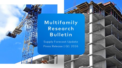 2026-28 US Multifamily Completions Forecast Upward
