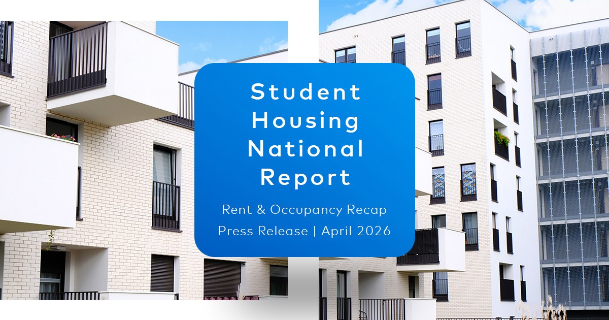 March Student Housing Preleasing Exceeds 2025 Level, Yardi Matrix ...