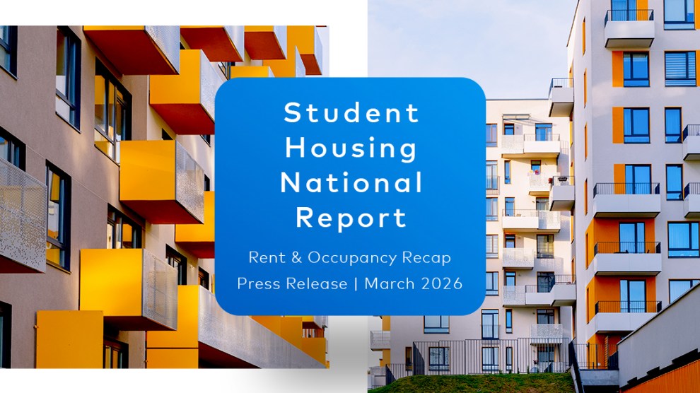 Elevated Preleasing and Rent Deceleration Mark Student Housing