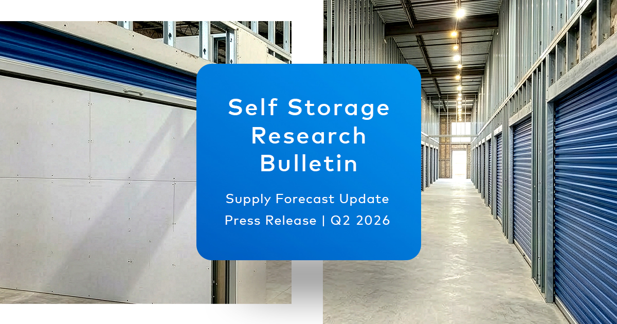 Pipeline Elevates Yardi Matrix Self Storage Supply Forecast - Yardi ...