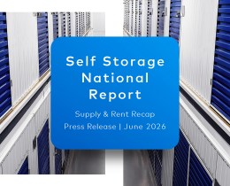Documents Easing of US Self Storage Rent Decline