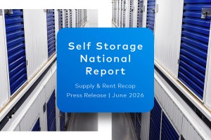 Documents Easing of US Self Storage Rent Decline