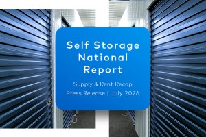 Self Storage Advertised Rates Trail 2025 Levels