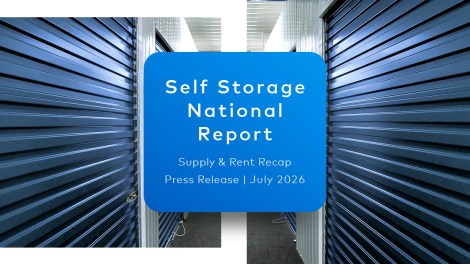 Self Storage Advertised Rates Trail 2025 Levels