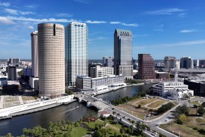 Cover image with Tampa, Fla. skyline, used for July 2026 U.S. Office Market Outlook.