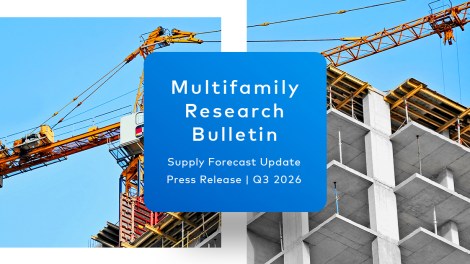 Near-term multifamily completions increase