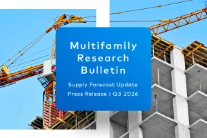 Near-term multifamily completions increase