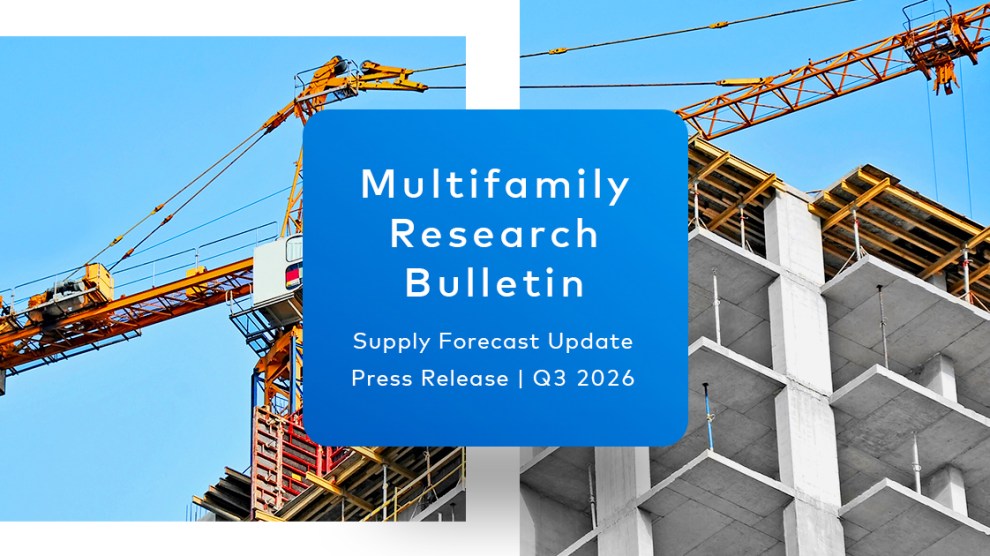 Near-term multifamily completions increase