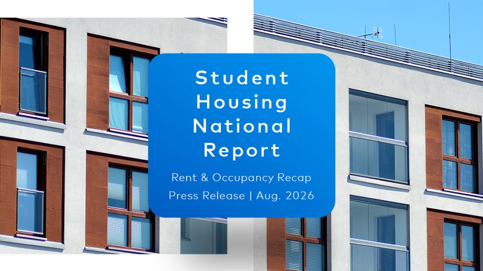 Student Housing Preleasing Robust as School Year Approaches