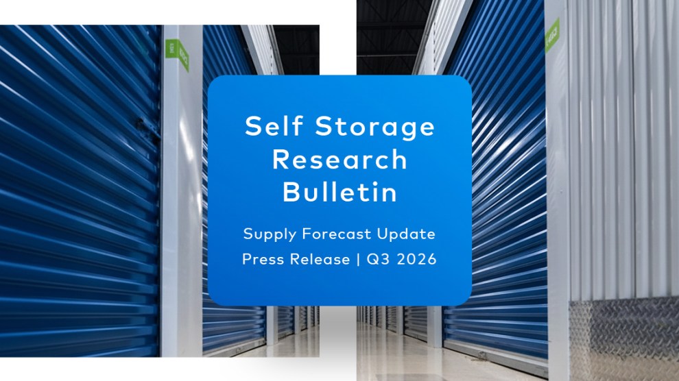 Quarterly Forecast Projects Self Storage Supply Downturn