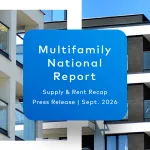U.S. multifamily sector closes Q3 with gains in rent and occupancy