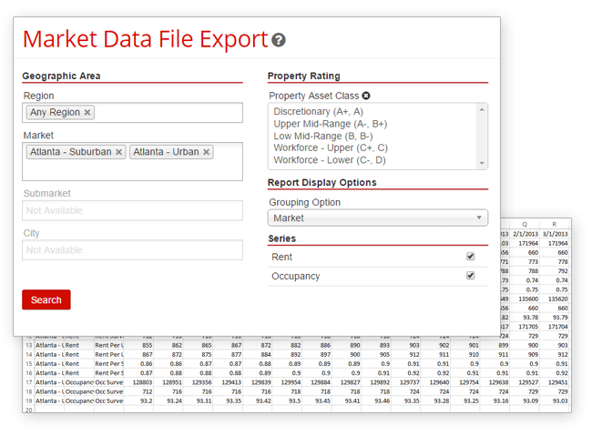 Market Data File Export