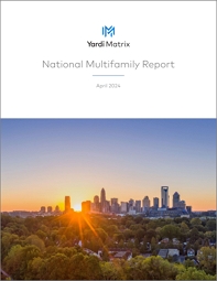 Yardi Matrix National Multifamily Report