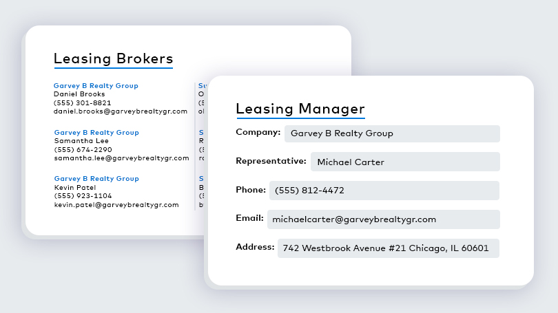 Office leasing data preview