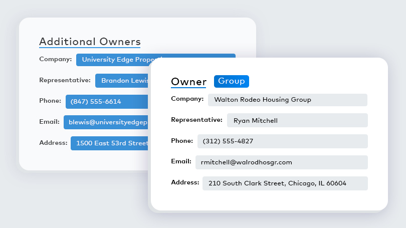 Student housing ownership data preview